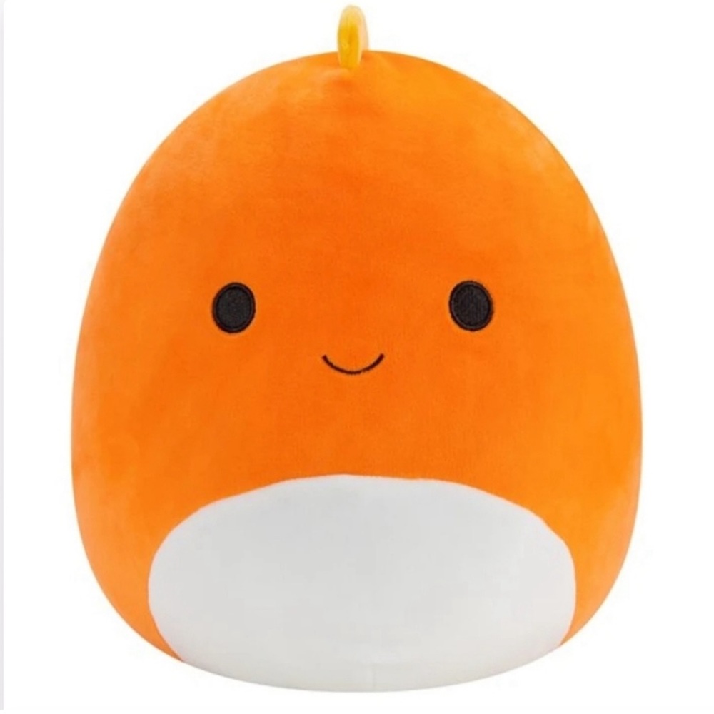 Squishmallows 14 inch Amideus Orange Dinosaur w/ Yellow Scales Type 1 Diabetes